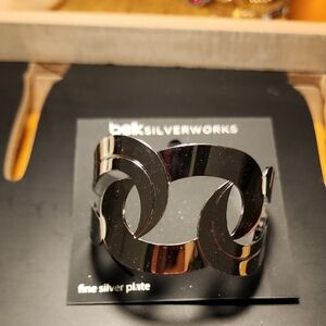 ♥️Belk Silverworks Silver Plate NEW Bangle